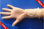 New Items: Long cuff vinyl gloves ( 12’ which is around 300 mm length)